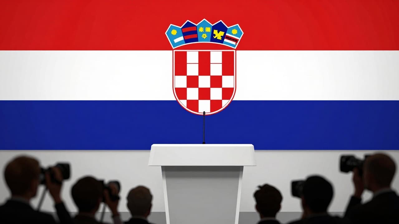Simbol vladine pres konferencije