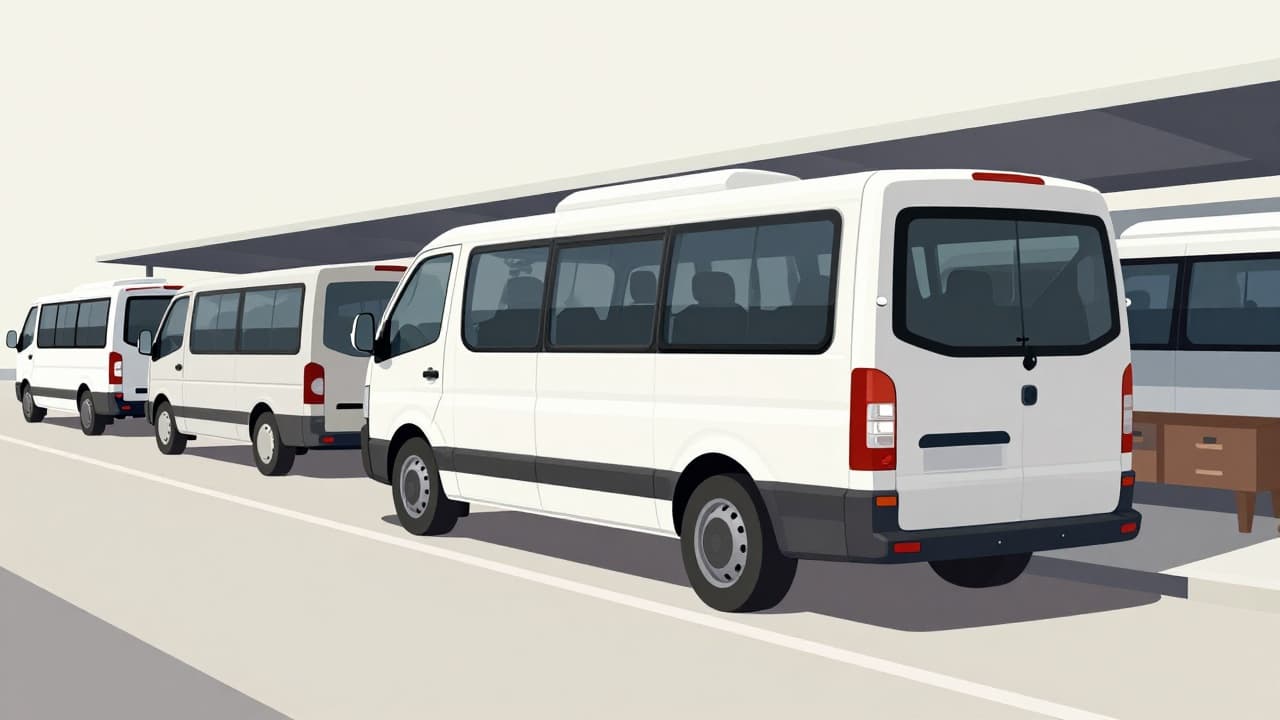 Minibus na cesti