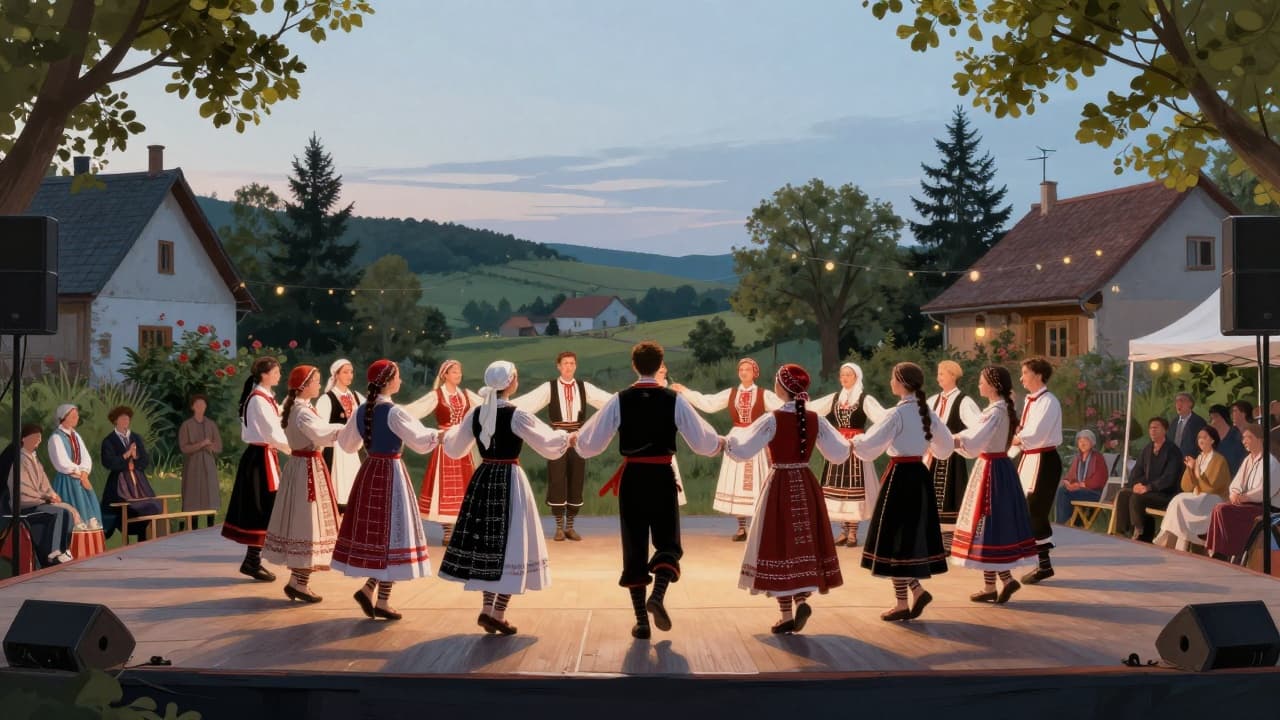 Folklorne plesnice u tradicionalnim nošnjama