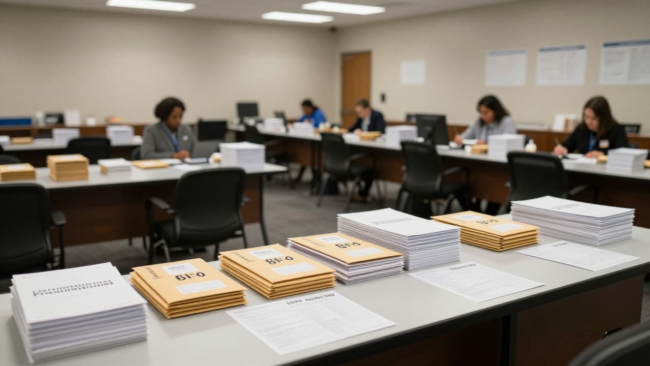 Ballots in an orderly room