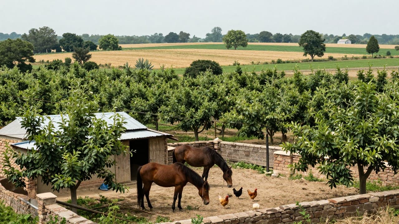 Bojana Svalina, a candidate in the rural women's election, poses in a rural setting.
