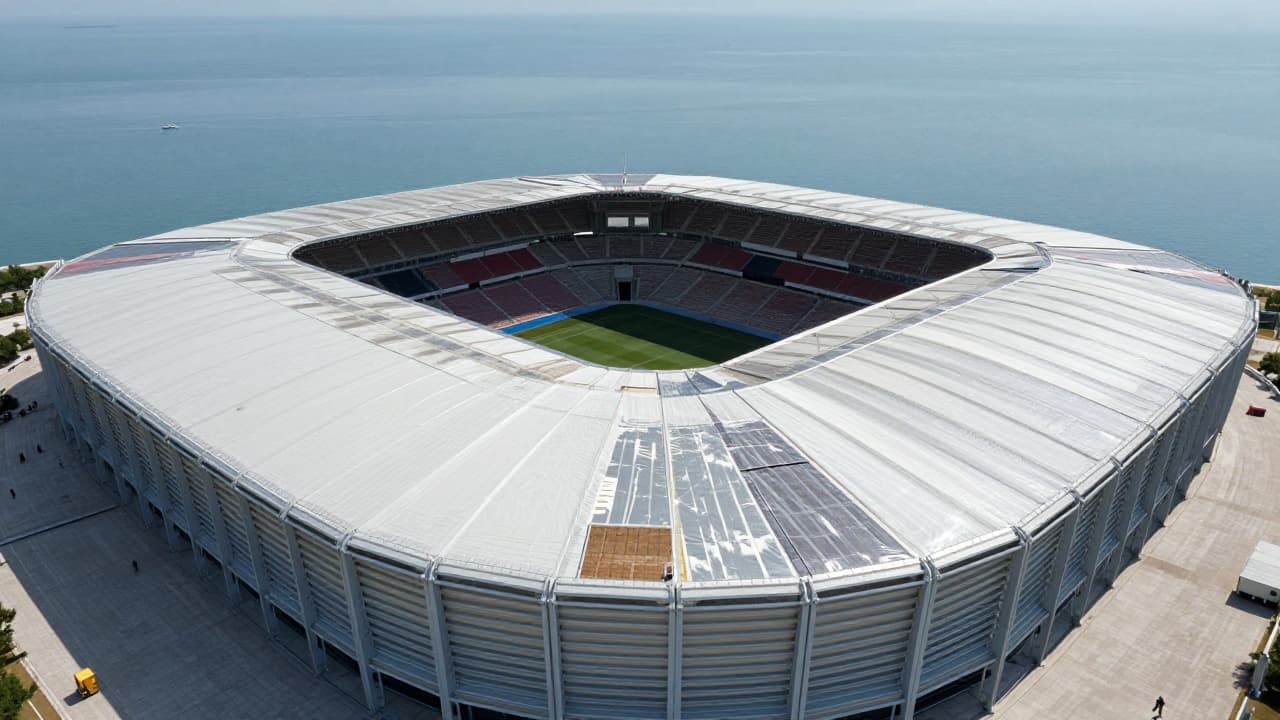 Sanacija krovišta Spaladium Arene