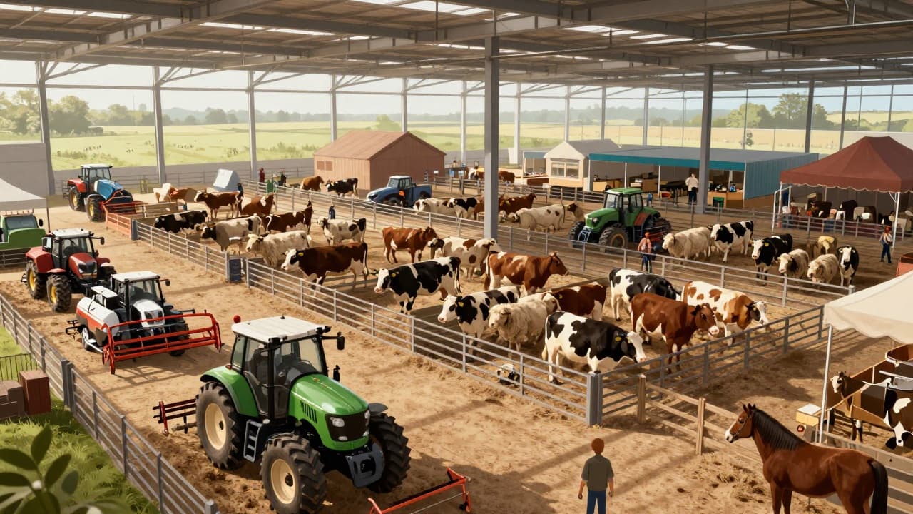 Livestock fair in Gudovac