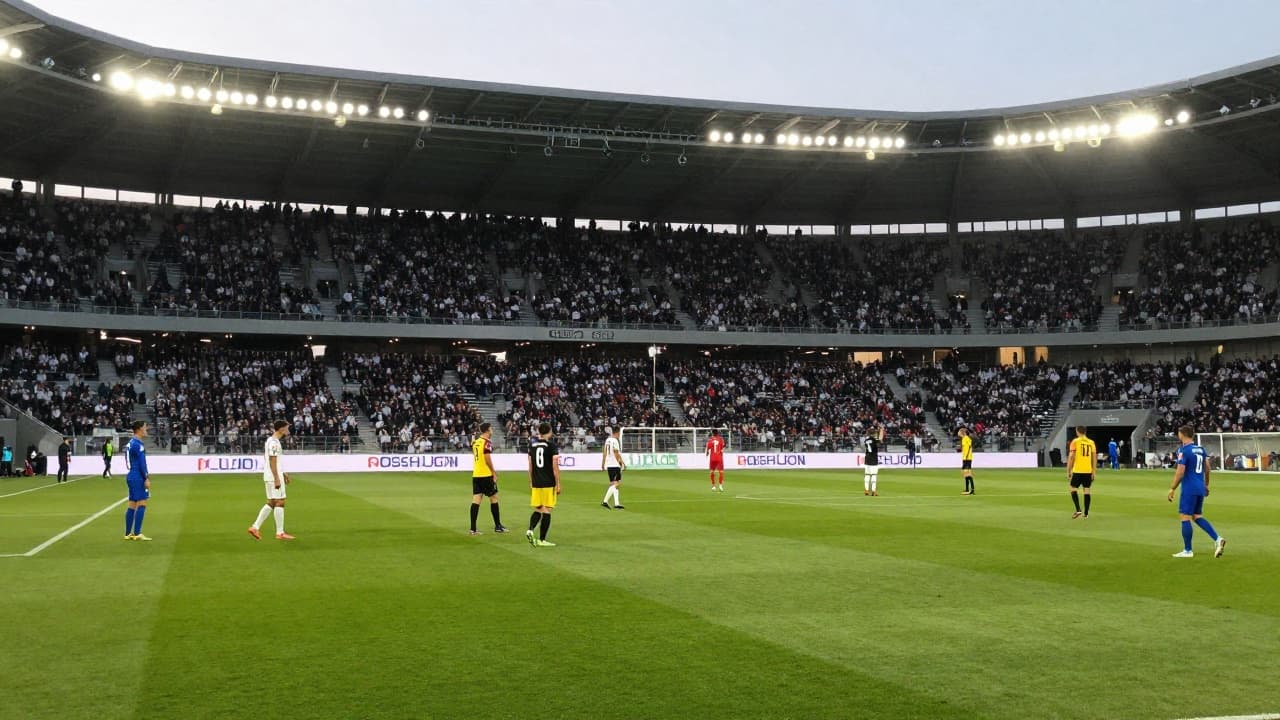 Stadion na kojem se igra nogomet
