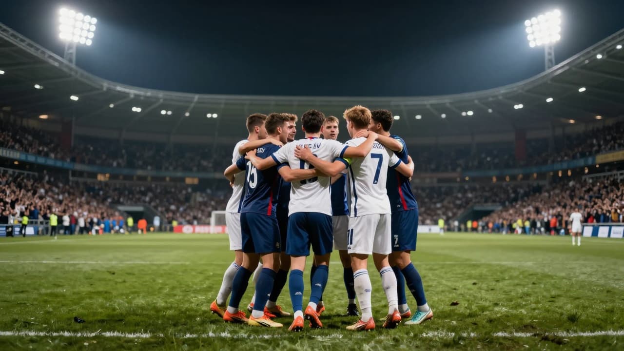 Slavlje pobjede pod svjetlima stadiona