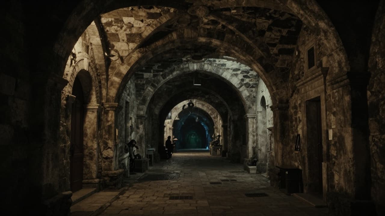 Mračni prolazi ispod starog grada