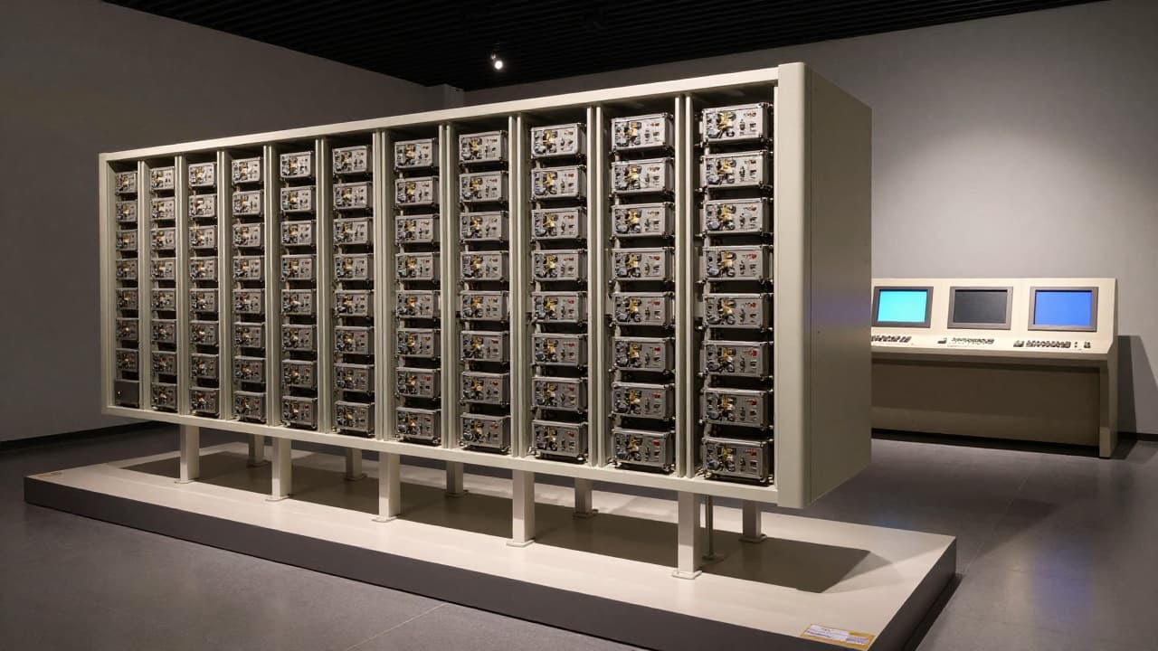 Replika superračunala Cray-1 u muzeju
