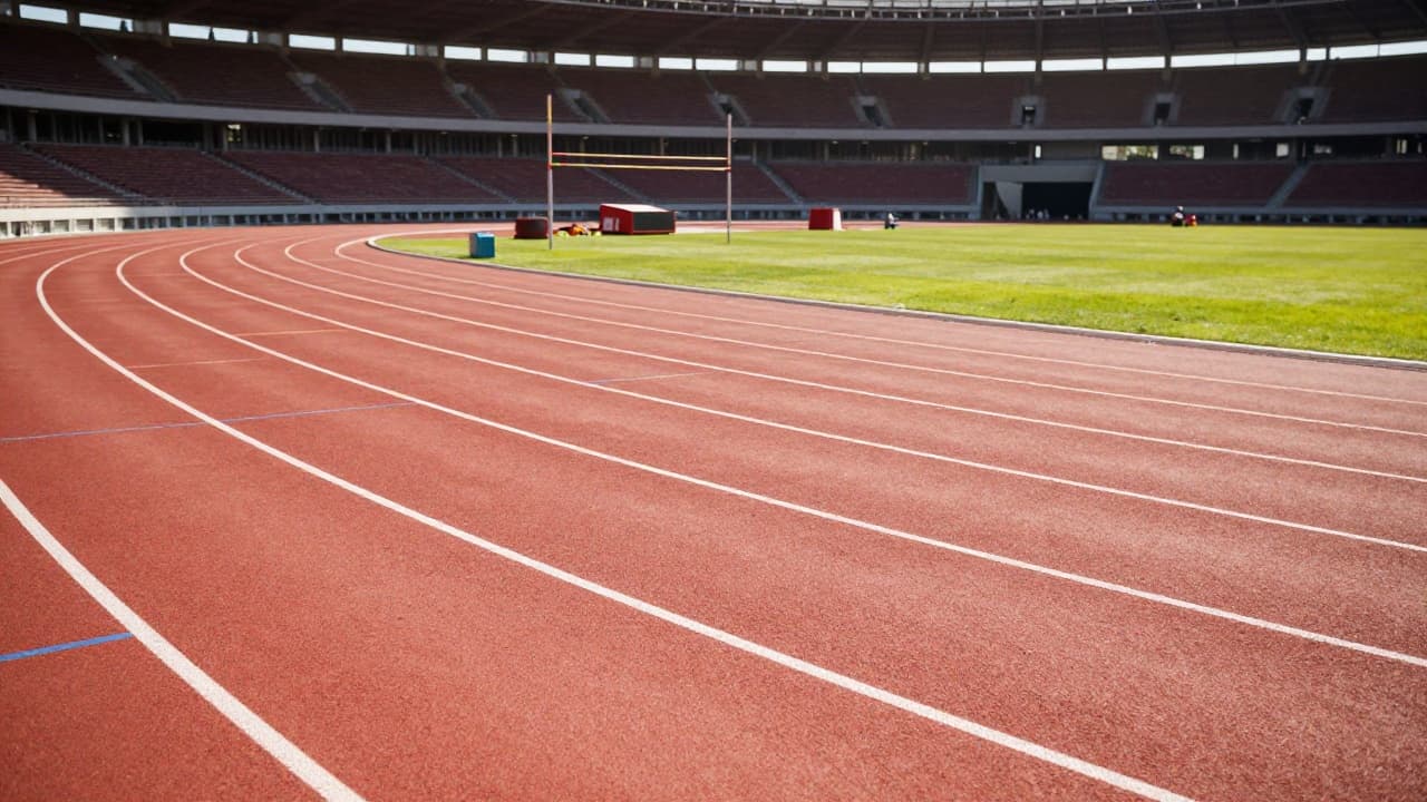 Atletičarka u skoku u dalj