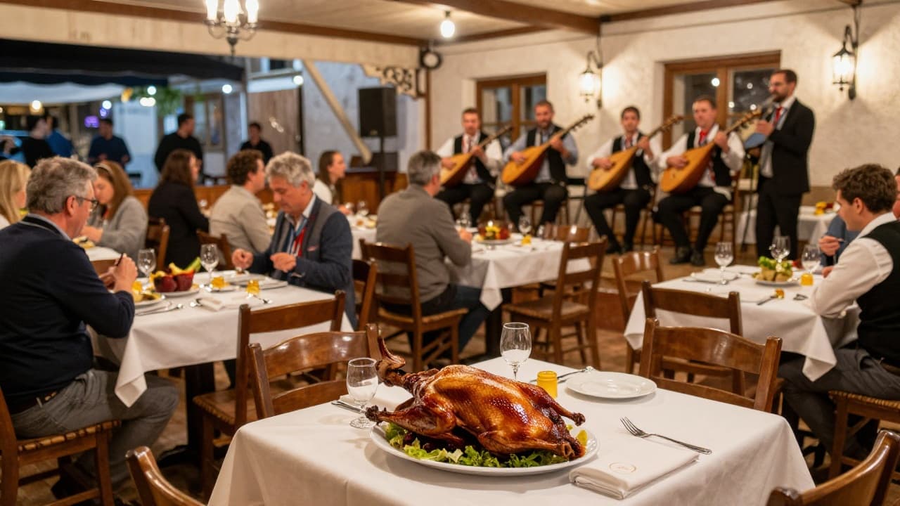 Pečene pere i tamburaši na festivalu