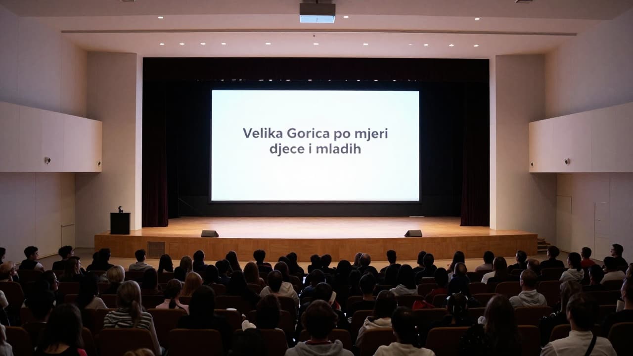 Konferencijska dvorana s publikom