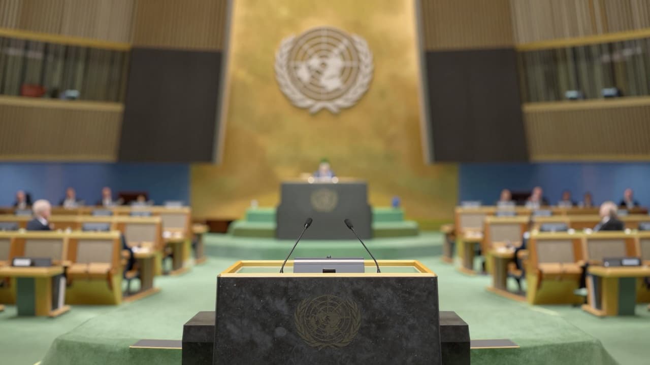 Lavrov speaks at the General Assembly