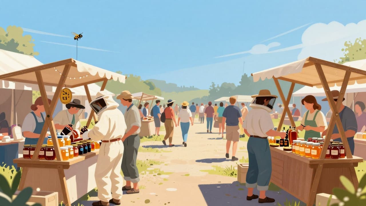 Pčelarski festival na trgu