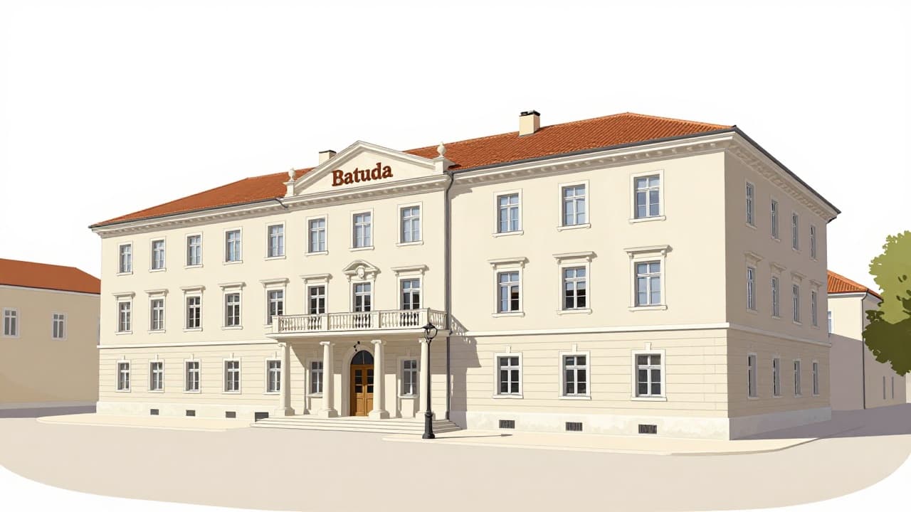 Prikaz vanjskog izgleda zgrade hotela