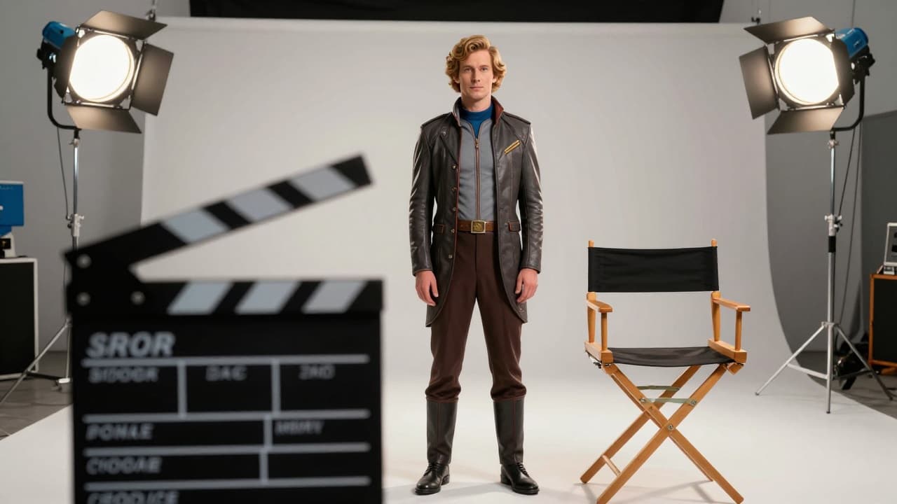 Set design for the science fiction parody