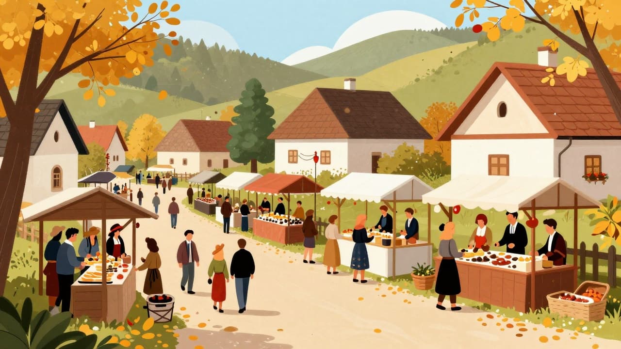 Tradicionalni sarma i jesenji ugođaj