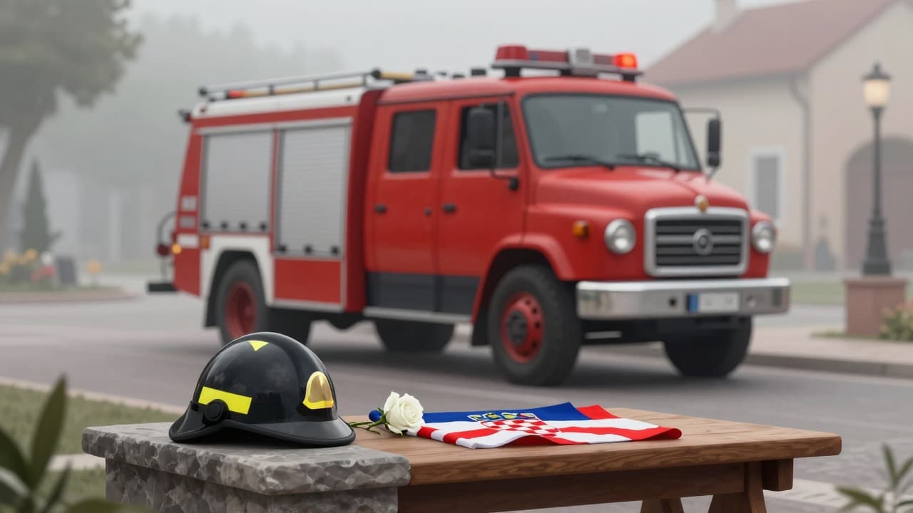 Fire helmet on a pedestal