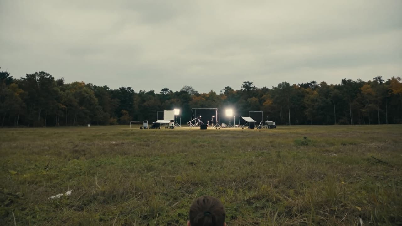 Film set in a rural North Carolina landscape