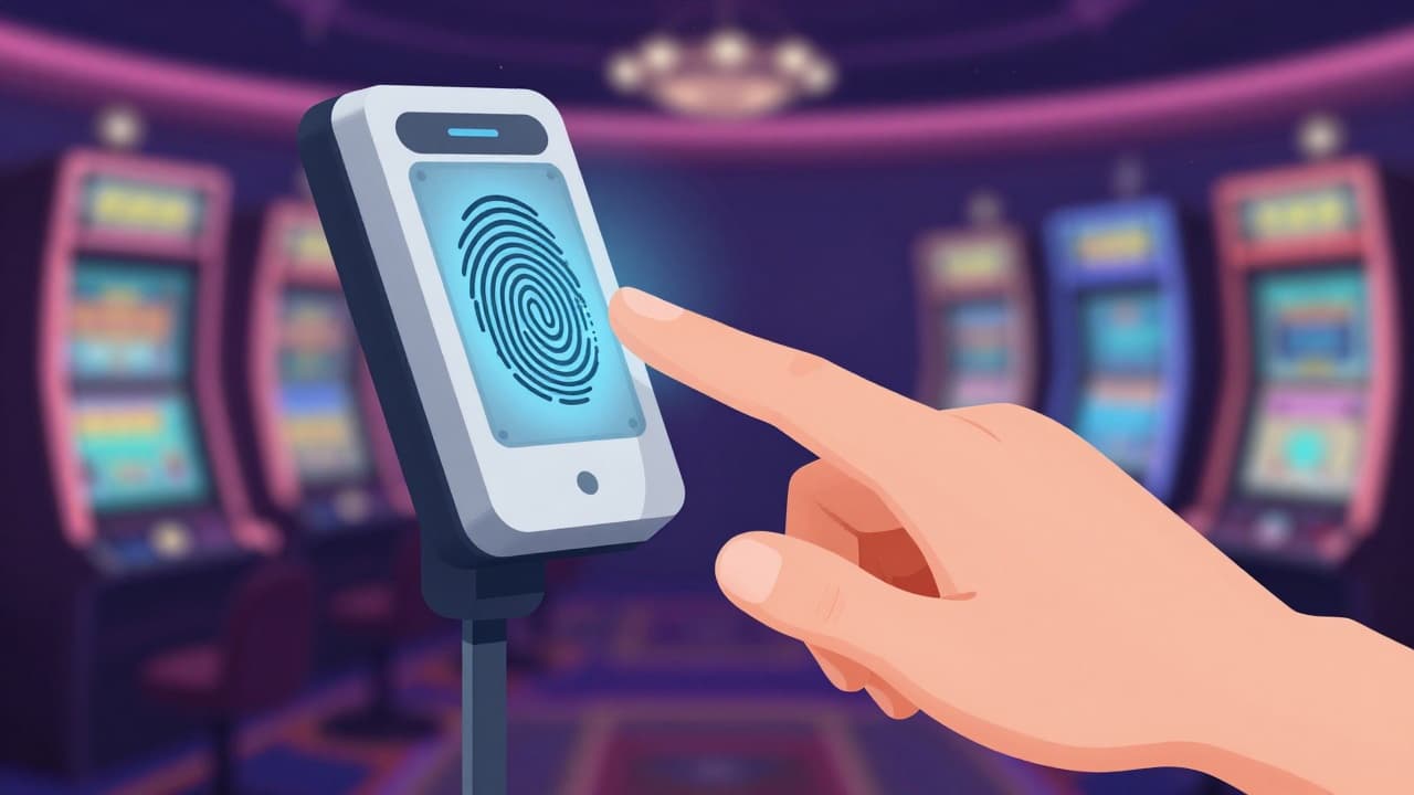 Fingerprint reader on the ATM