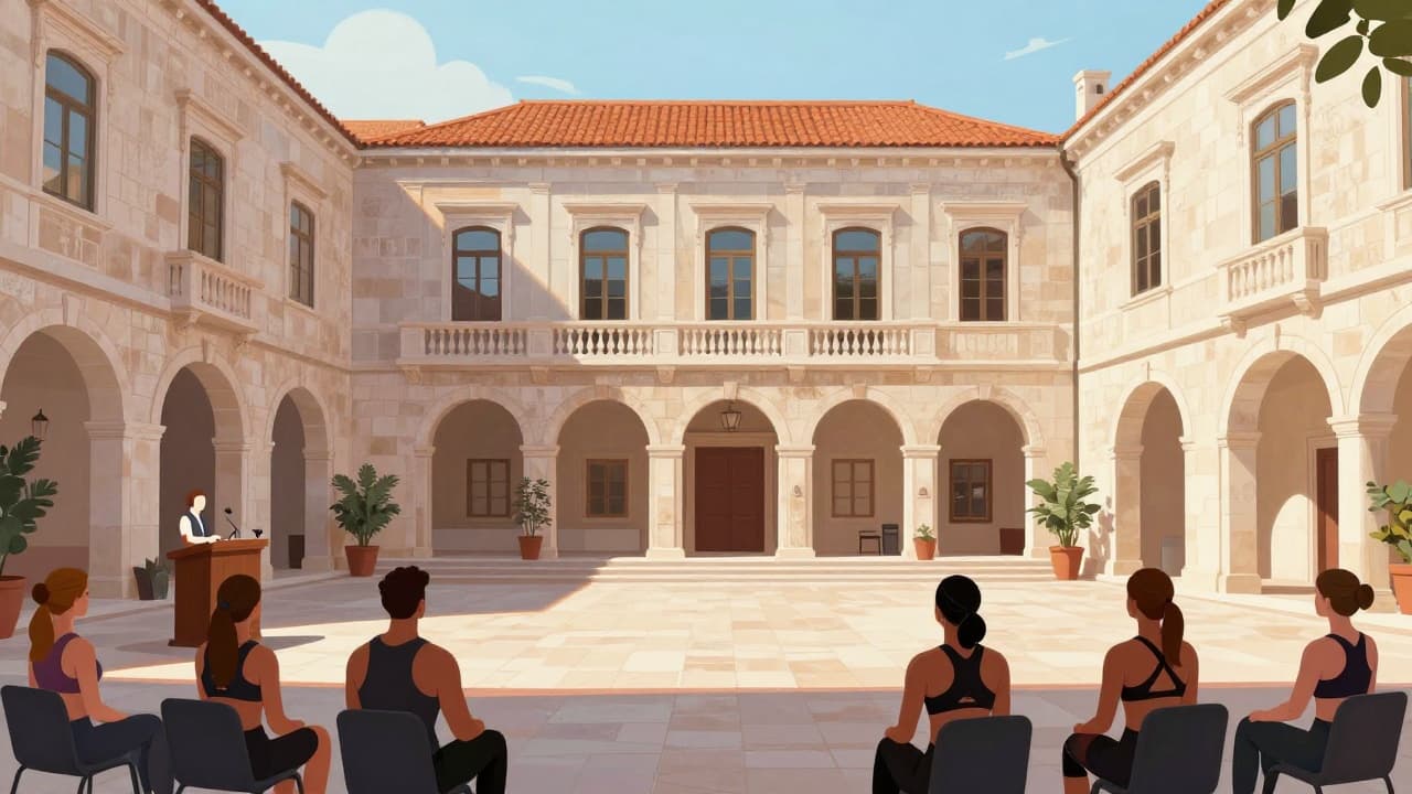 Moderni konvencijski prostor s elegantnom arhitekturom