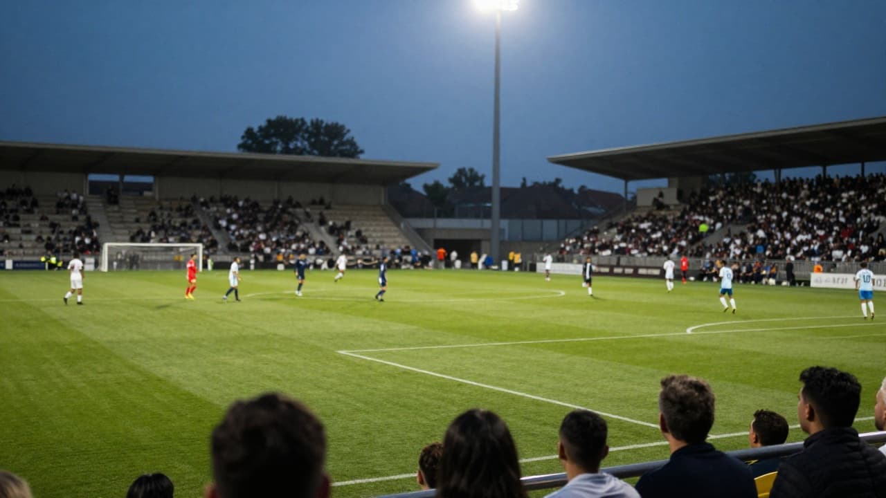 Dinamo and Lokomotiv in action