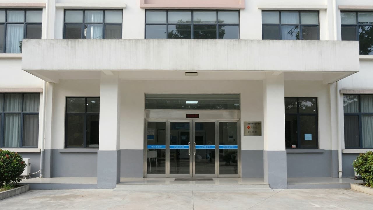 Ulaz u bolnicu u dnevnom svjetlu