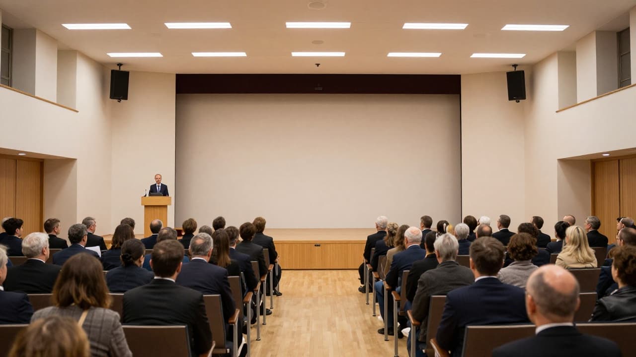 Govornica na tribini o nasilju
