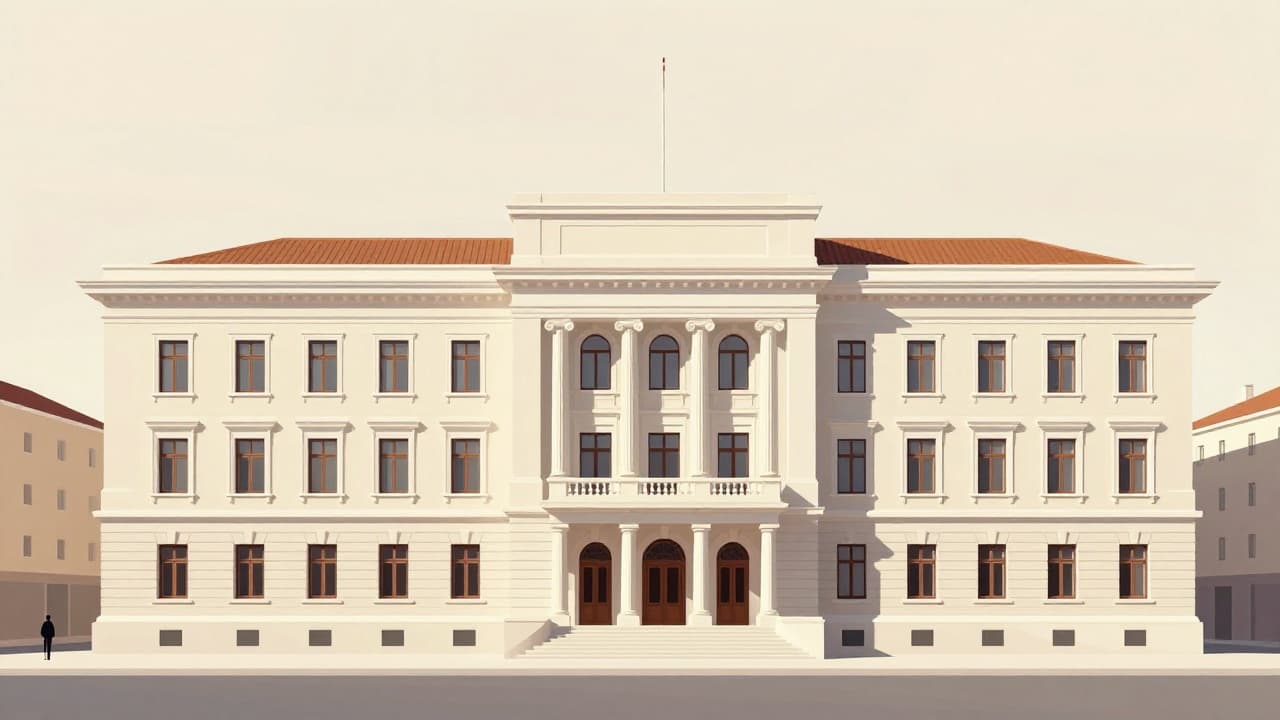Symbol of justice and the rule of law