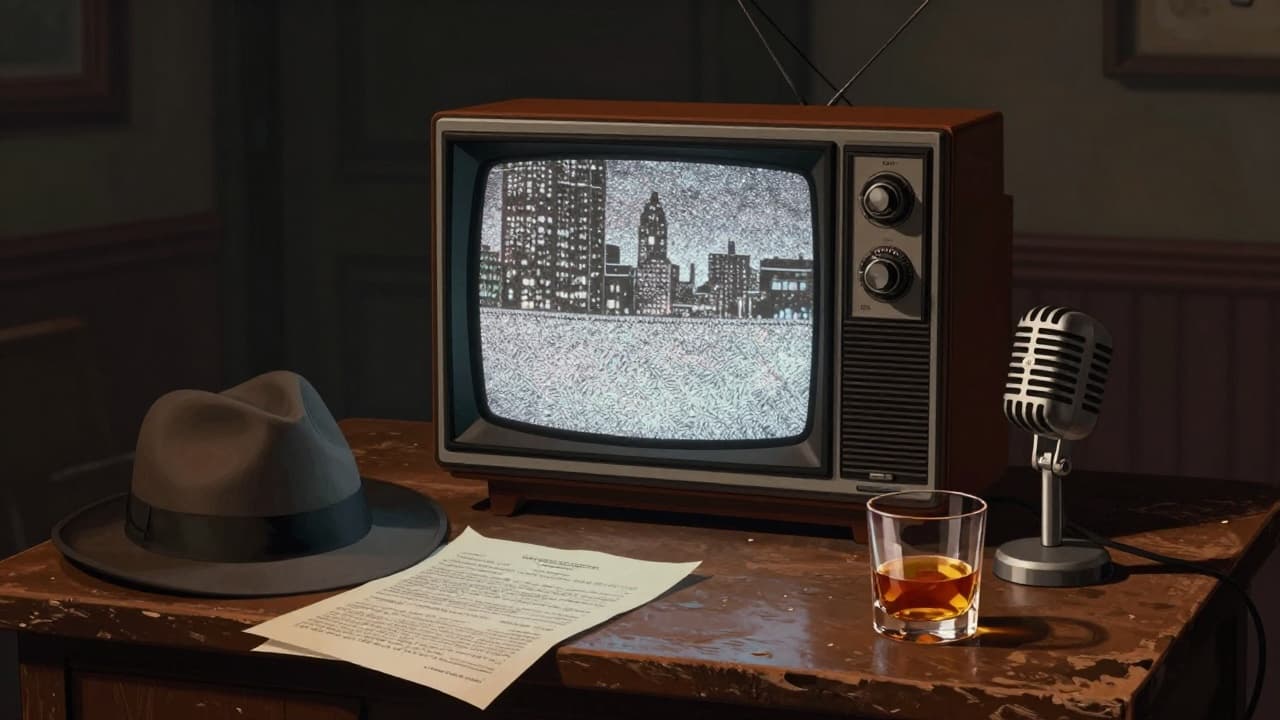 Stari TV prijemnik na stolu