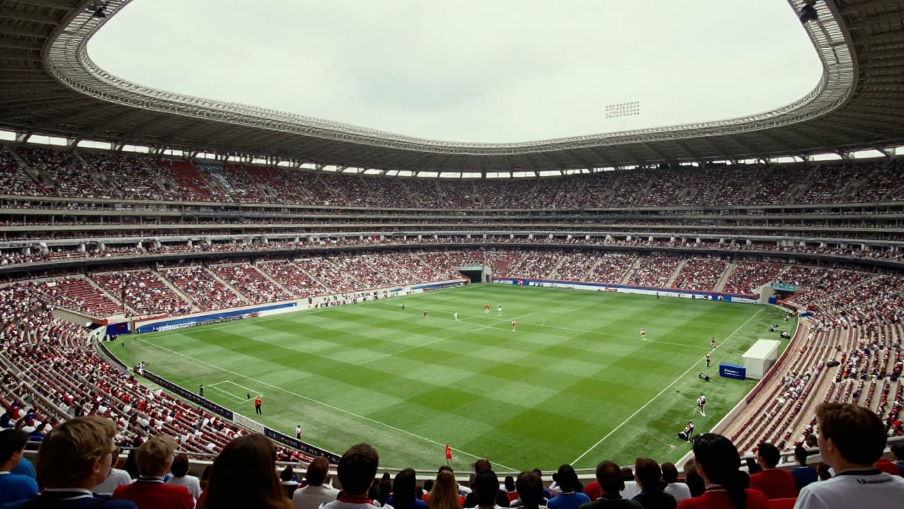 Aztec Stadium in Mexico