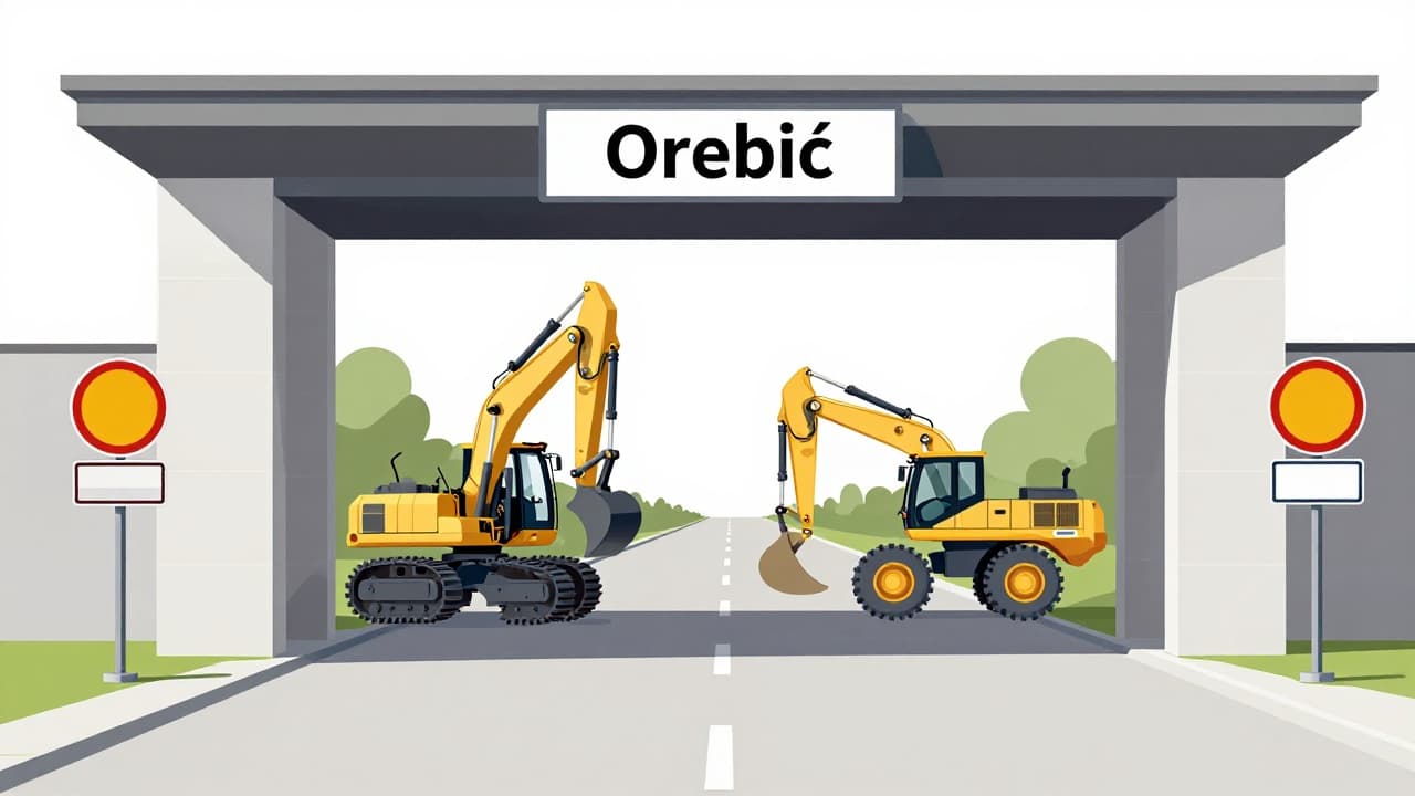 Simbolizacija izgradnje prometnice