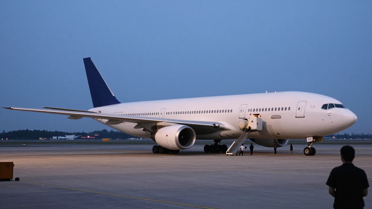 Airbus A350 na pisti u Sydneyju