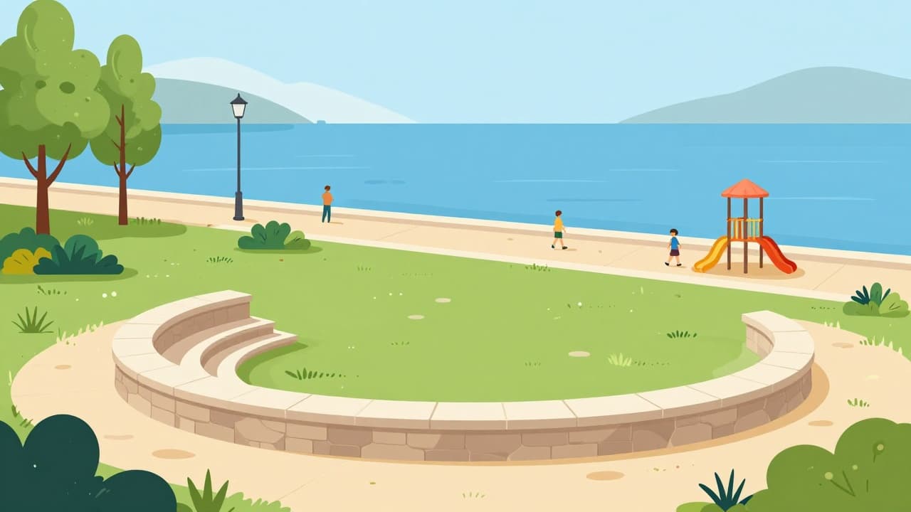 Budući izgled uređene obale (ilustracija)