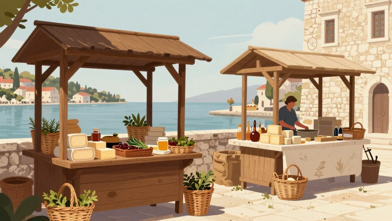Senj hosts 'Potok sriće' fair of traditional products