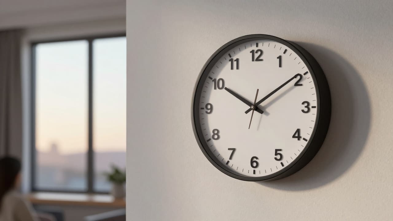 Sat s kazaljkama u rano jutro