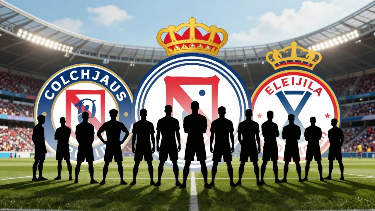 Silhouettes of players on the transfer market