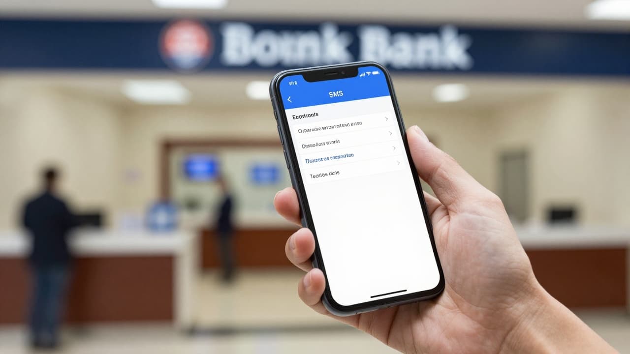 Hand holding a smartphone with question marks