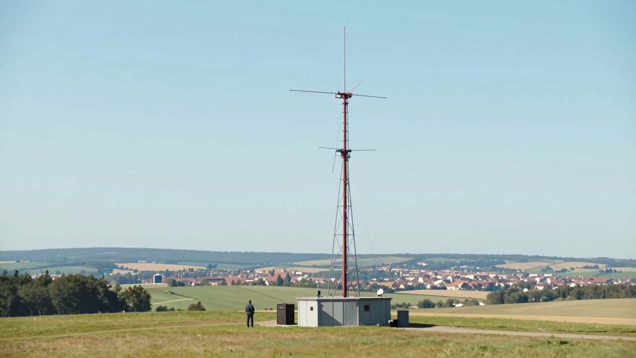 Radio antena na otvorenom