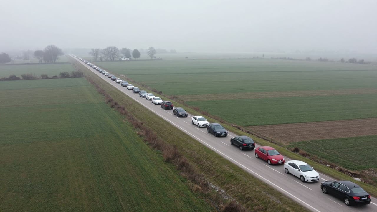 Gužva na granici s Crnom Mogrom
