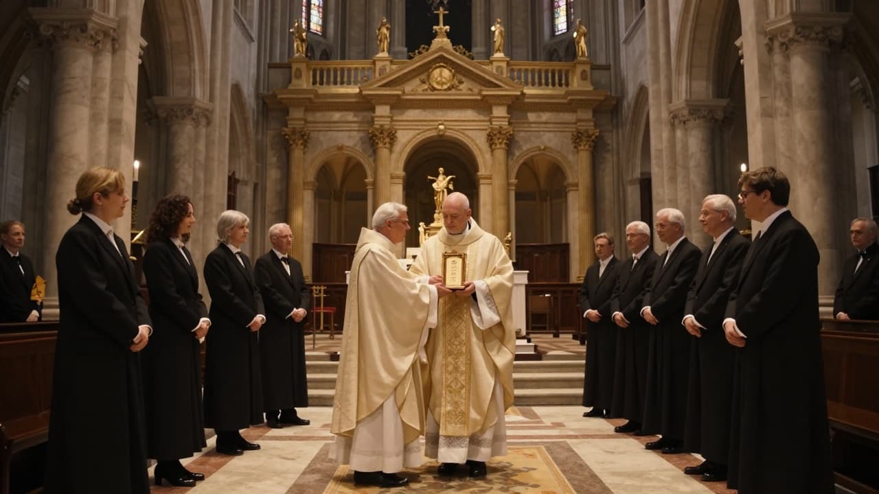Church ceremony and award ceremony