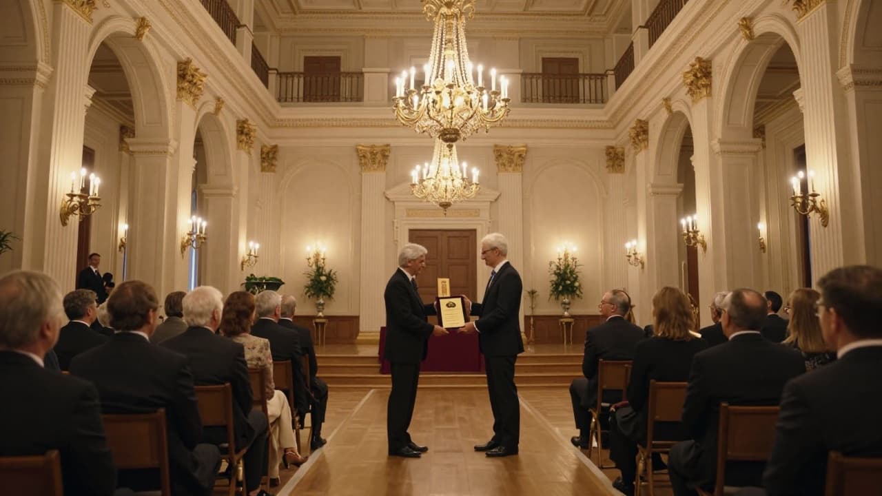 Dvije osobe razgovaraju u uredskom prostoru
