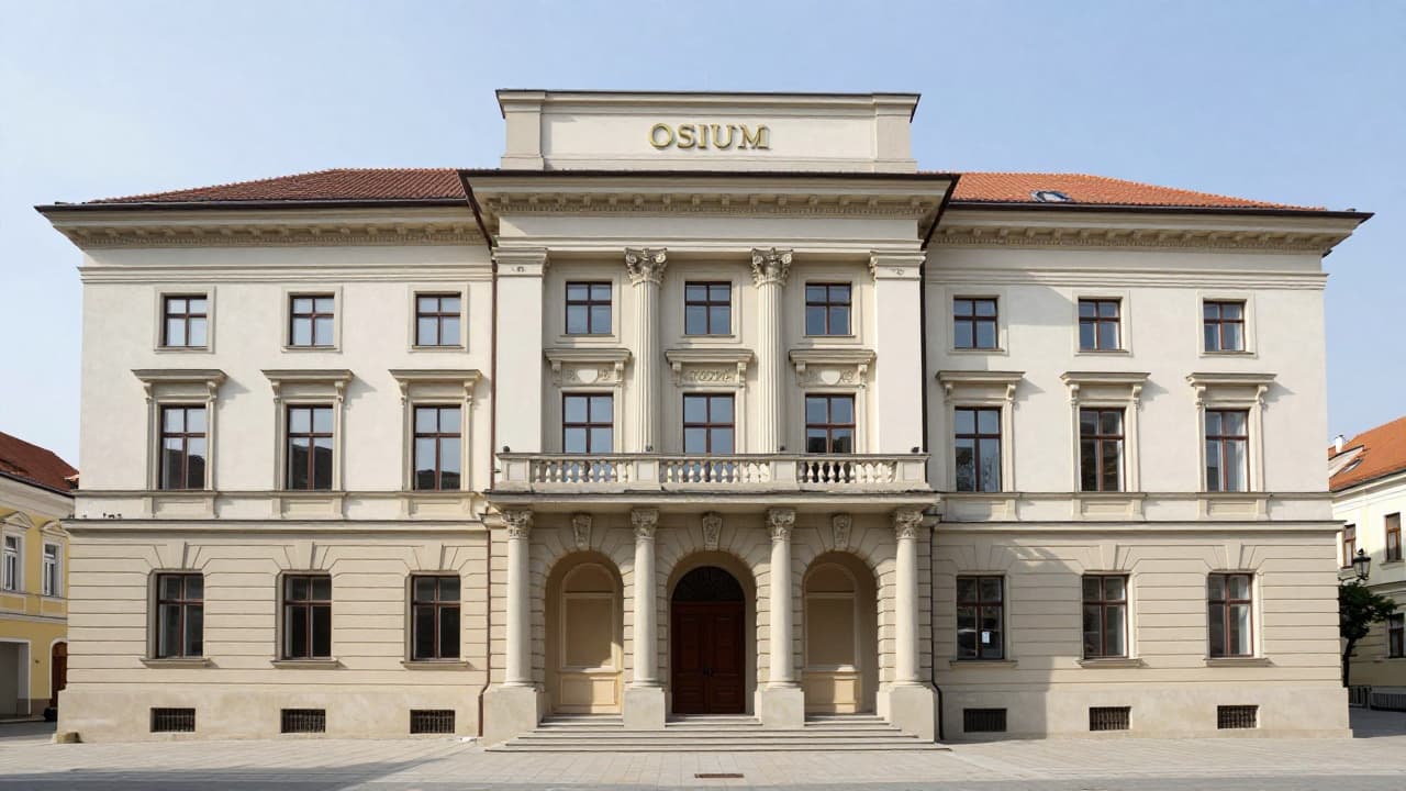 The courthouse in Osijek
