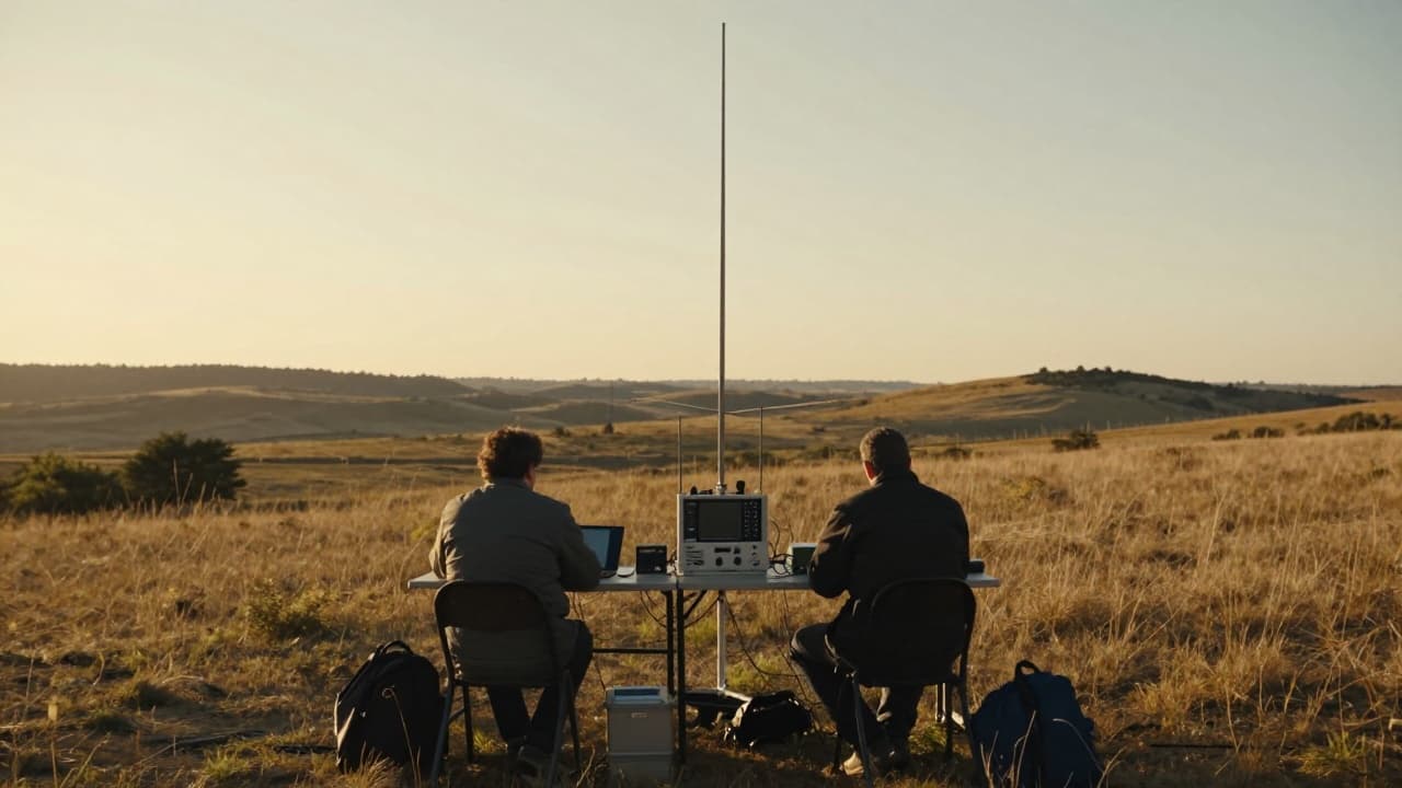 Radioamaterska oprema na otvorenom
