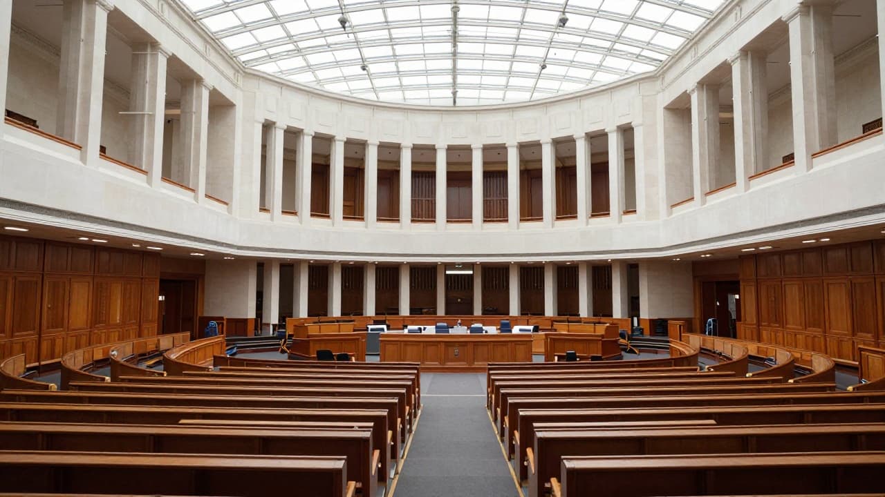 Interior of the Australian Parliament