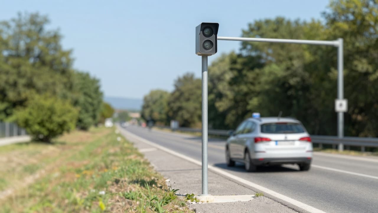 Kamera za mjerenje brzine na cesti