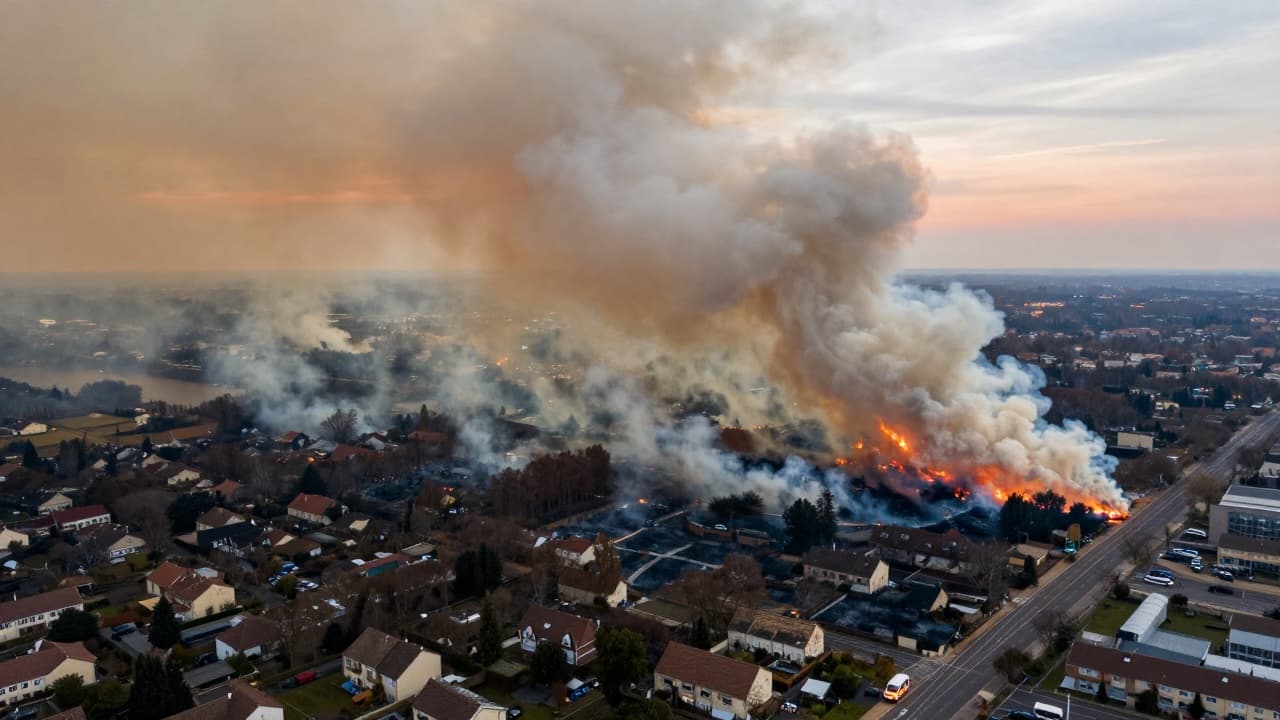 Firestorms in France and Spain force 160,000 to evacuate