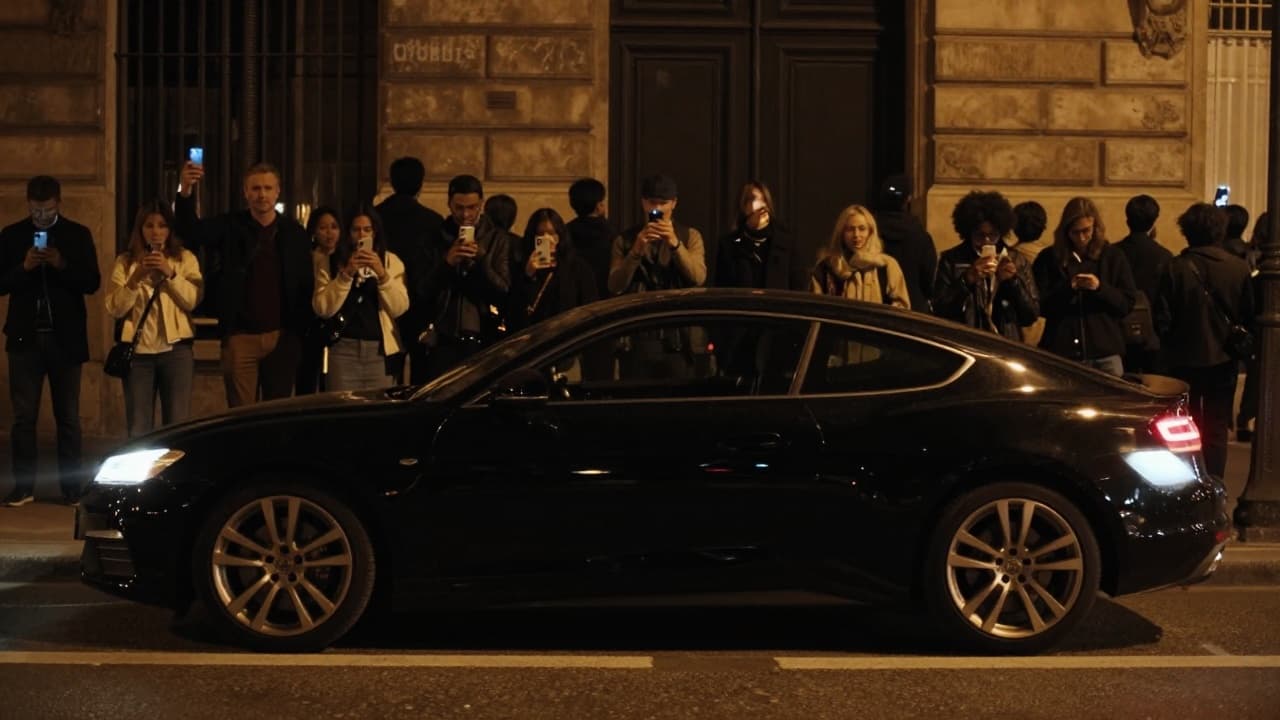 Celine Dion pjeva na automobilu