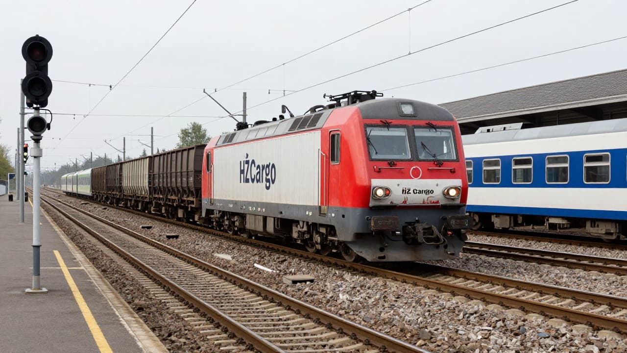 Signalling equipment on the railway line