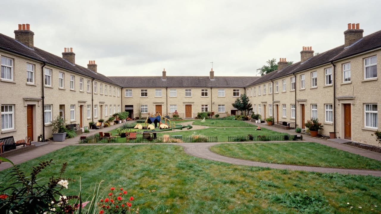 Residential buildings in south London
