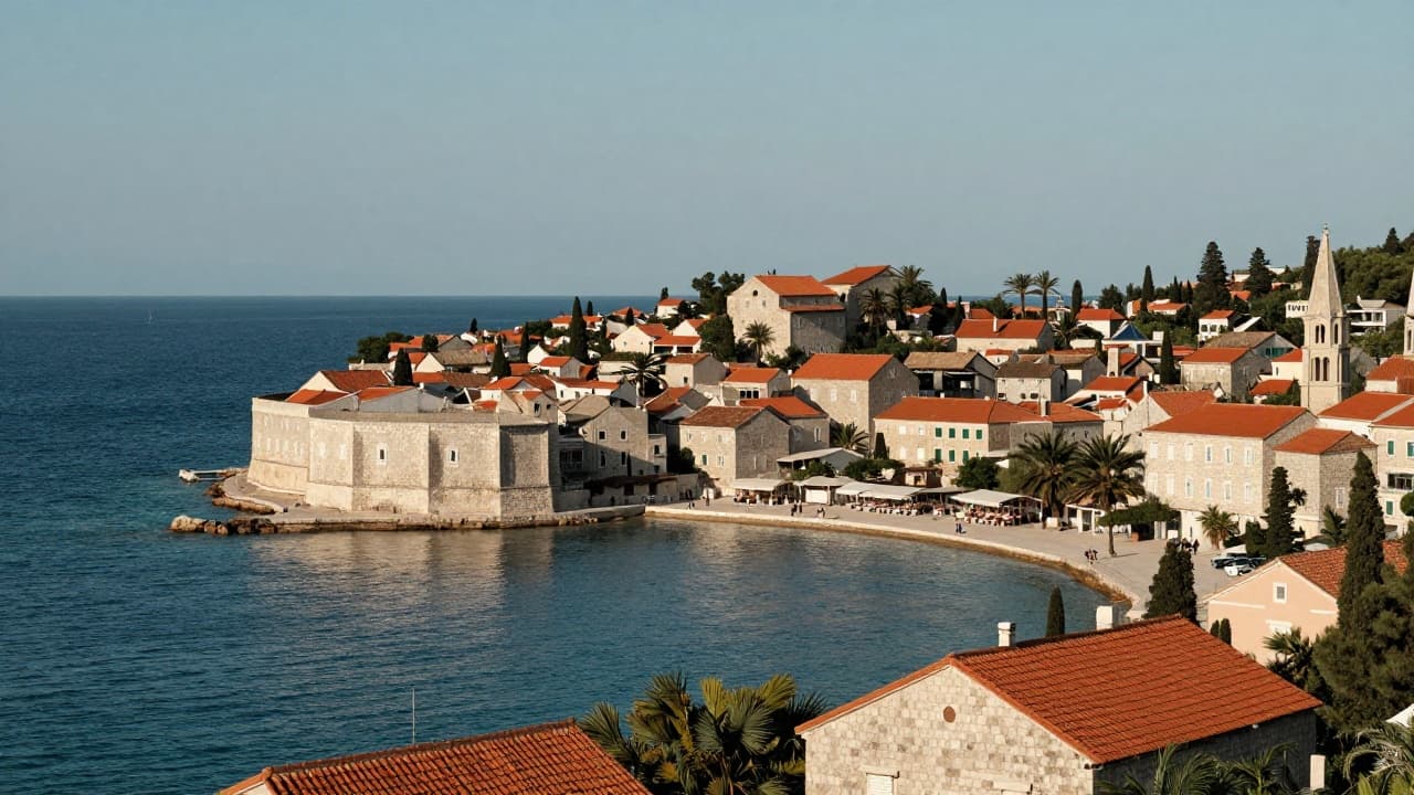 Pogled na dalmatinsku obalu