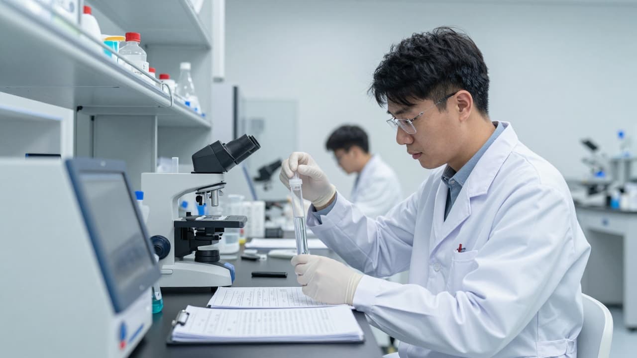 Laboratory analysis of samples